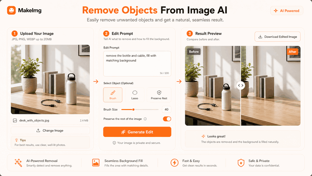 Remove Objects From Image AI cover illustration