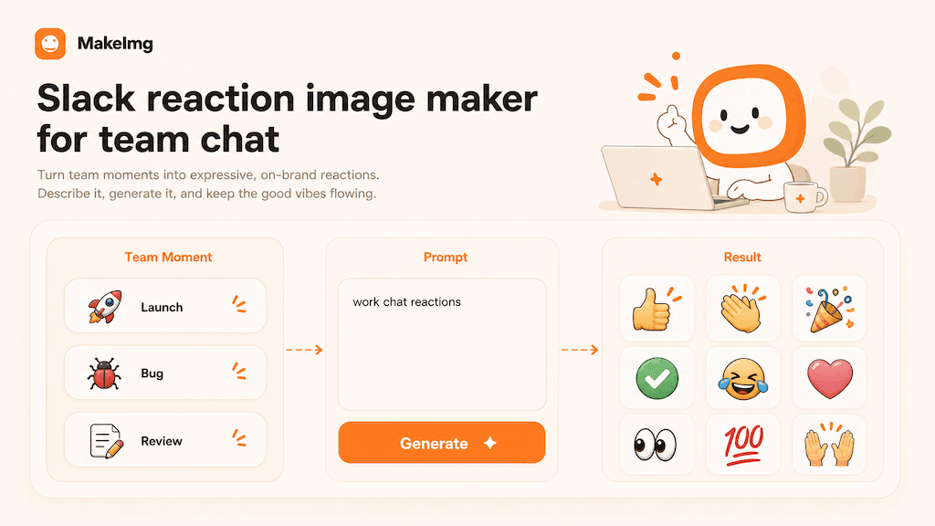 Slack Reaction Image Maker cover illustration