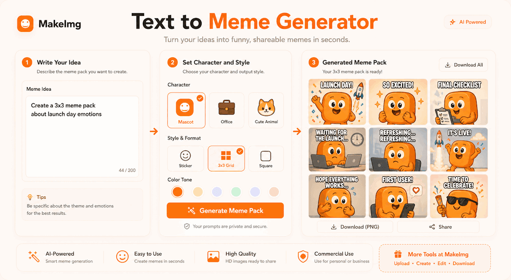 Text to Meme Generator cover illustration